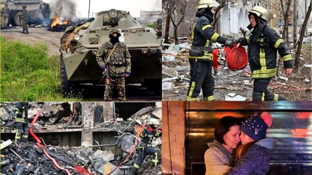 The war devastated Ukraine: 10,000 civilians were killed, including 300 children