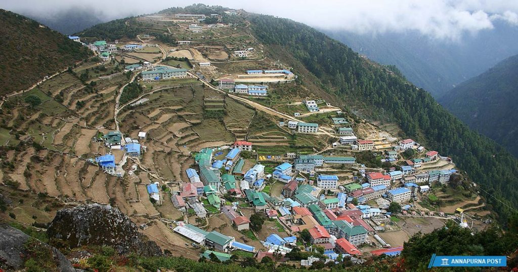 Tourist activity has decreased in the Everest region, Khumbu region is deserted.